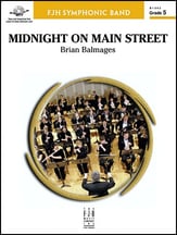 Midnight on Main Street Concert Band sheet music cover